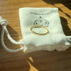 Stacking Gold Ring